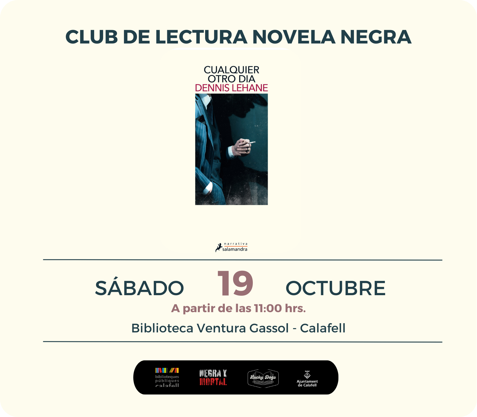 Club de lectura octubre